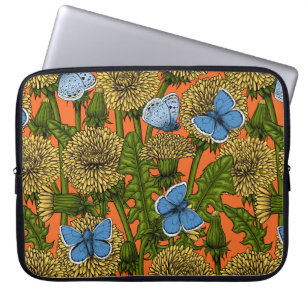 Dandelion medow laptop sleeve