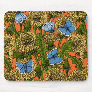 Dandelion medow mouse pad