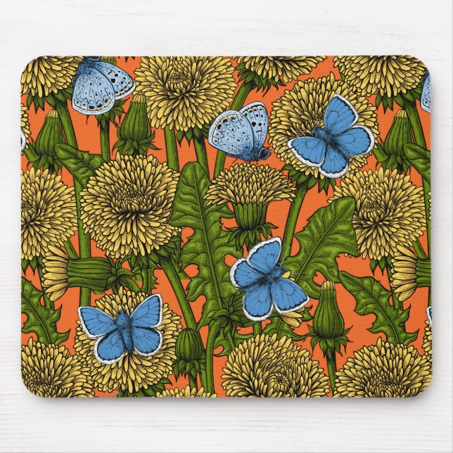Dandelion medow mouse pad (Front)