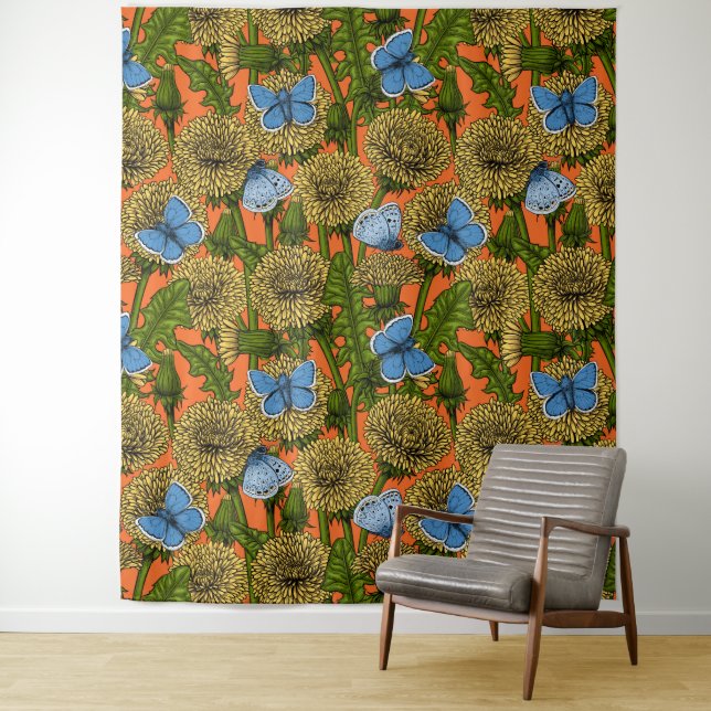 Dandelion medow tapestry (In Situ)