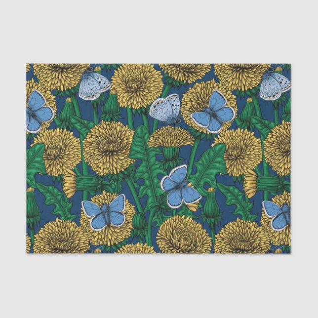 Dandelion medow tissue paper (Front)