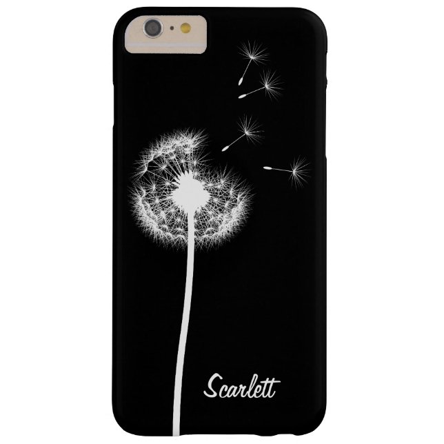 Dandelion Monogram iPhone 6/6s Plus Case (Back)