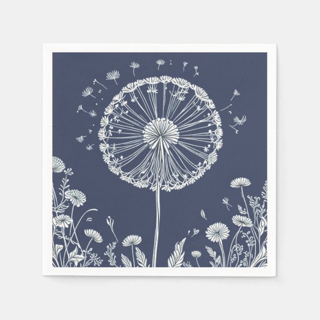 Dandelion Napkin (Front)