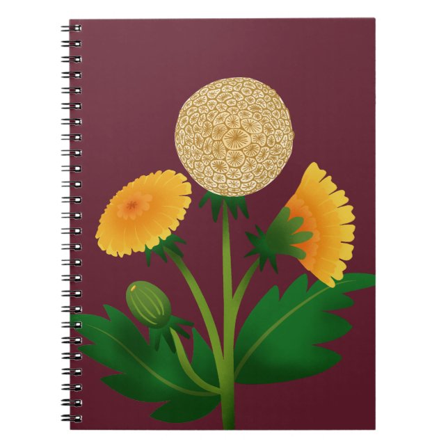 Dandelion Notebook (Front)