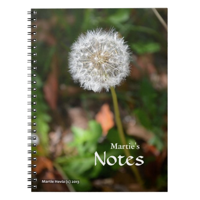 Dandelion Notebook (Front)