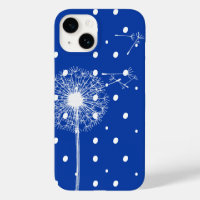 Dandelion On Polka Dots