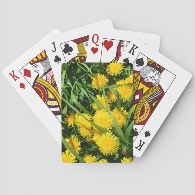 Dandelion Patch  Playing Cards (Back)