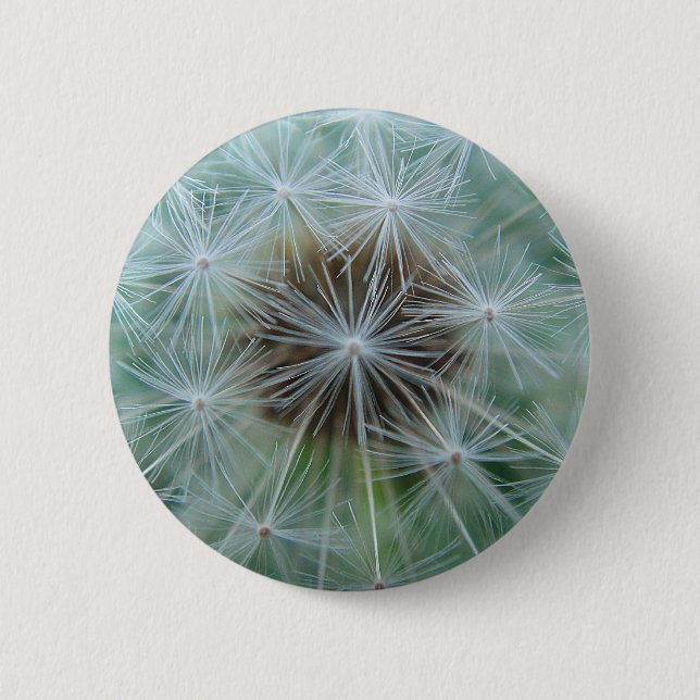 Dandelion pattern 2 inch round button (Front)