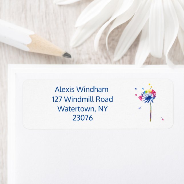 Dandelion personnalisé (En situation)