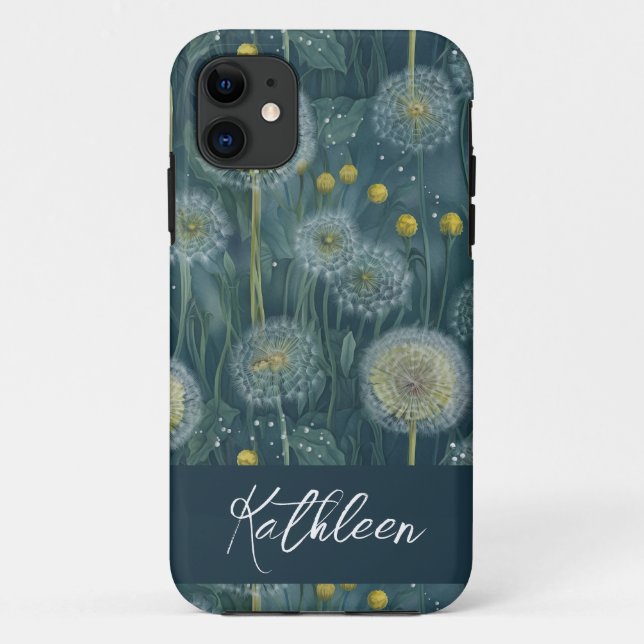 Dandelion Phone Case for a Lady  (Back)