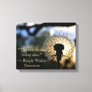 Dandelion Picture Canvas Print