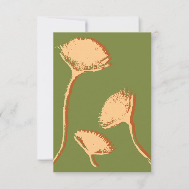 Dandelion Pop Thank You Card (Front)