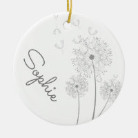Dandelion pure modern flower art name