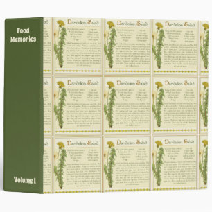Dandelion Salad -Scrapbook Album Binder