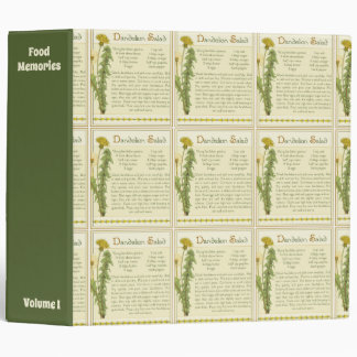 Dandelion Salad -Scrapbook Album Binder
