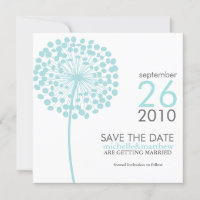Dandelion Save the Date Announcements