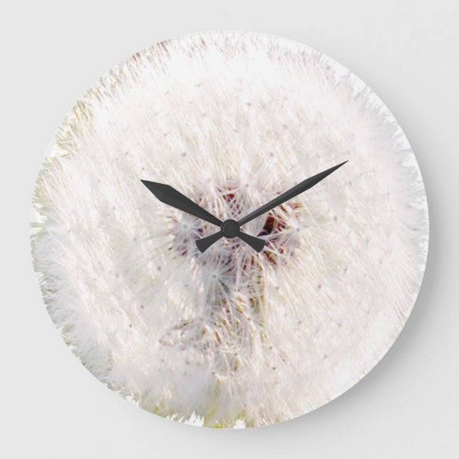Dandelion seed head clock (Front)