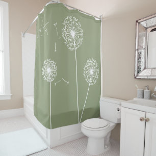 Dandelion Shower Curtain