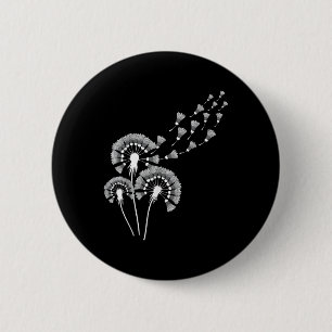 Dandelion Shuttle Shirt For Badminton Player _ Bad 2 Inch Round Button