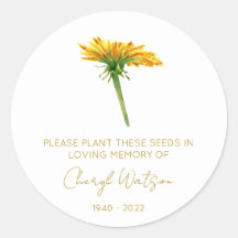 Dandelion | Simple Memorial Seed Packet