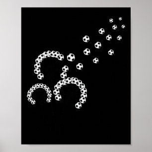 Dandelion Soccer Ll Shirt For Soccer Player Womens Poster