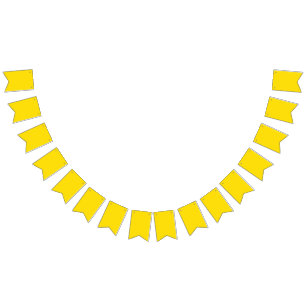 Dandelion (solid colour) bunting flags