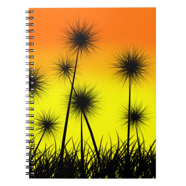 Dandelion Sunrise Notebook (Front)