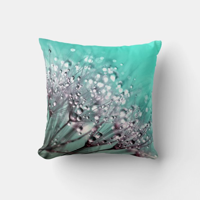 Dandelion Throw Pillow (Front)