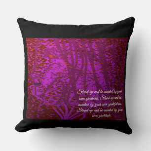 Dandelion Tree Wishes Throw Pillow