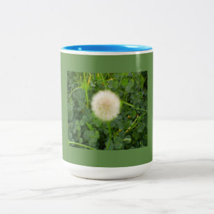 Dandelion Two-Tone Coffee Mug