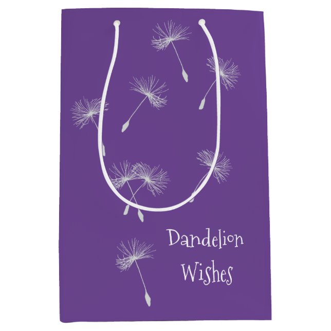 Dandelion veut design sac cadeau (Devant)