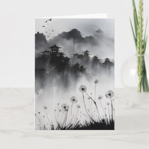 Dandelion - Watercolor flowers Card