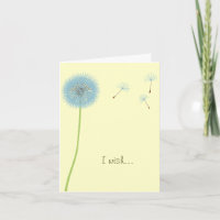 Dandelion Wish - Motivational Card