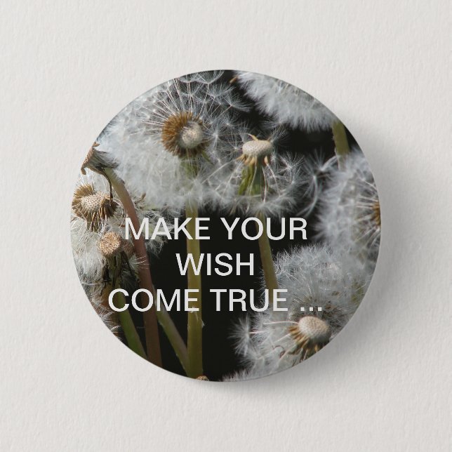 Dandelions 2 Inch Round Button (Front)