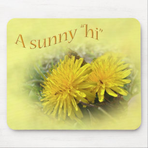 Dandelions - A Sunny Hi Mouse Pad