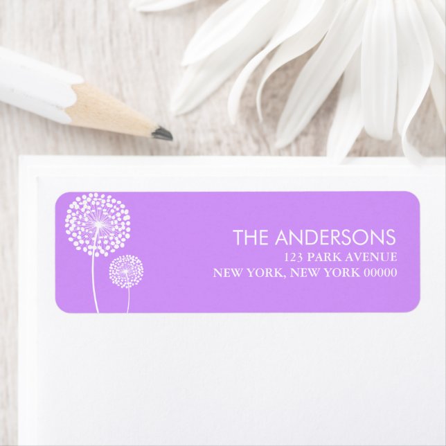 Dandelions Address Labels (Insitu)