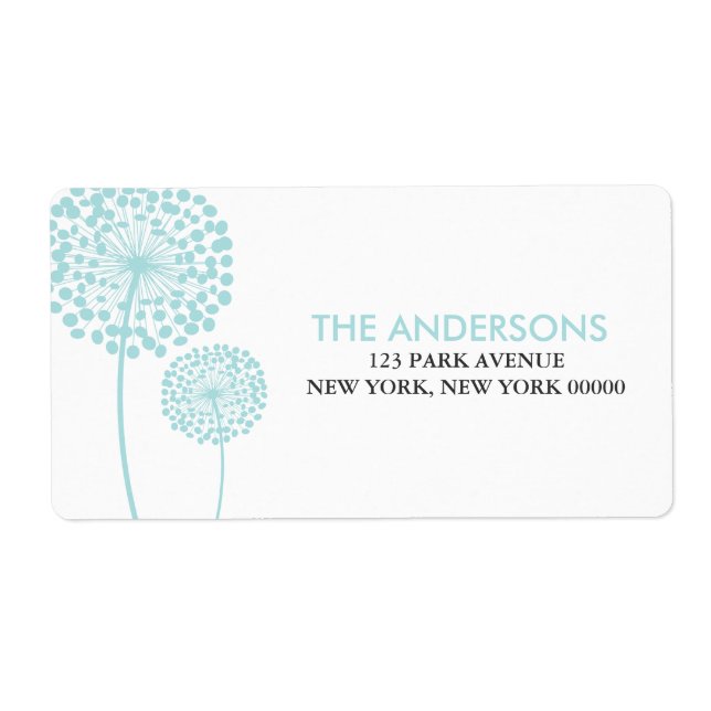 Dandelions Address Labels (Front)