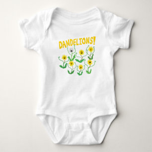 Dandelions! Baby Bodysuit