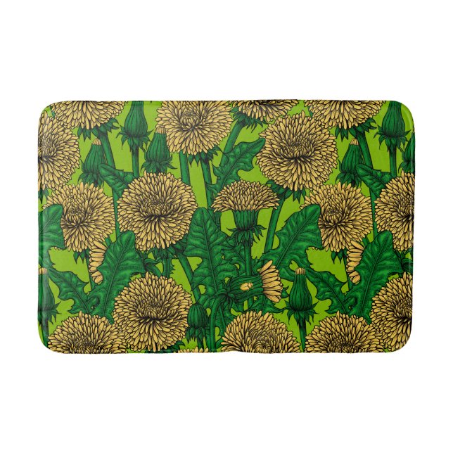 Dandelions Bath Mat (Front)