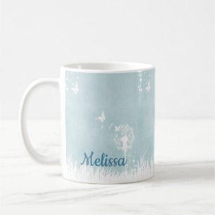 Dandelions, Butterflies & Blue Skies Coffee Mug