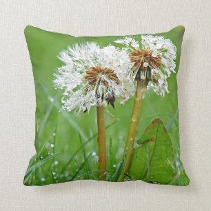 Dandelions by Alexandra Cook Throw Pillow