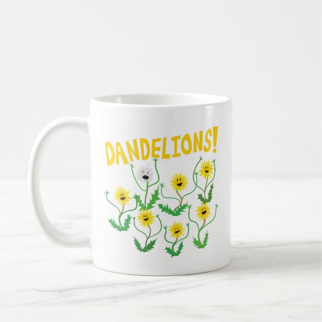 Dandelions! Coffee Mug (Left)