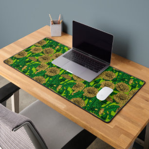 Dandelions Desk Mat