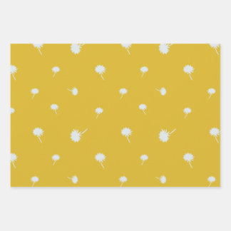 Dandelions Gift Wrap Set