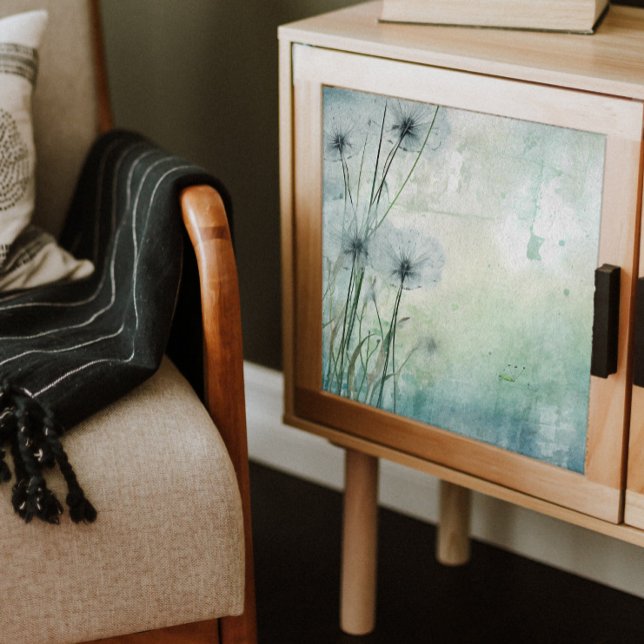 Dandelions in a Blue Haze Decoupage Tissue Paper (Creator Uploaded)