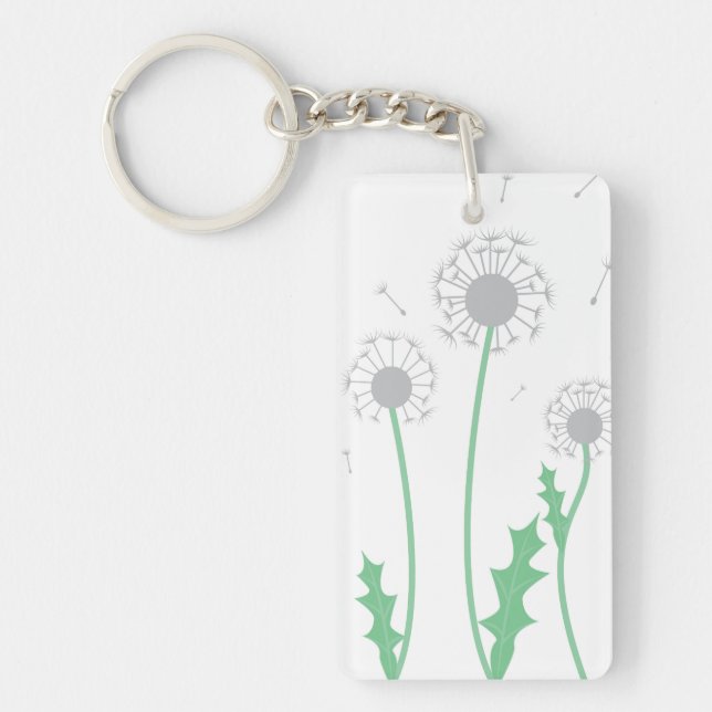 Dandelions Keychain (Front)