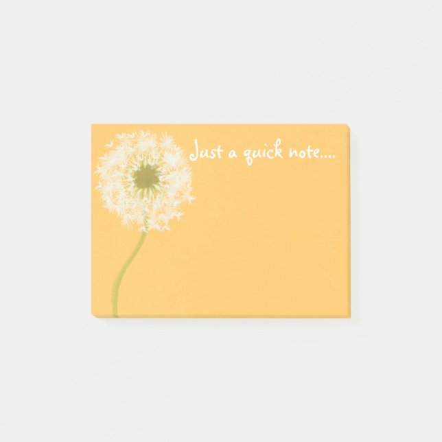 Dandelions on a Sunny Day Post-it-notes Post-it Notes (Front)