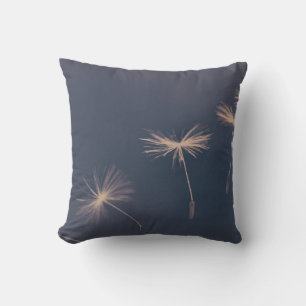 Dandelions Rebirth Strength Power Throw Pillow