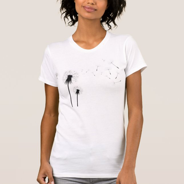 Dandelions Silhouette T-Shirt (Front)