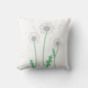 Dandelions Throw Pillow